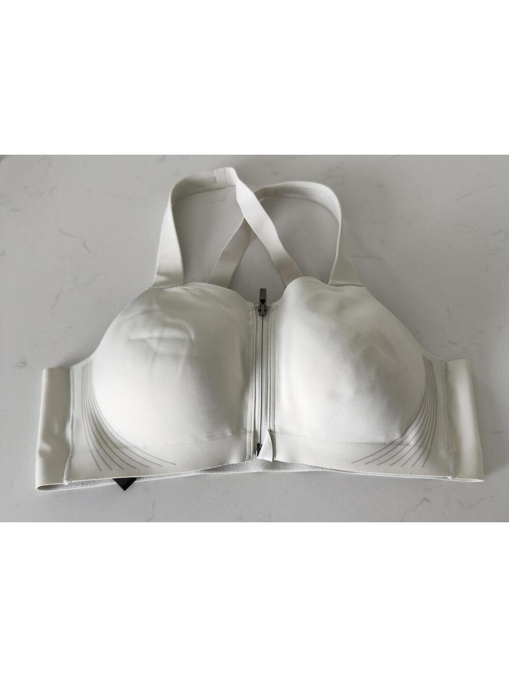 VSX Knockout Front-Close Bare Taupe High Impact Sports Bra Size 38B